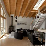 アパート Penthouse Victoria's Im Haus Judith By Interhome サース フェー