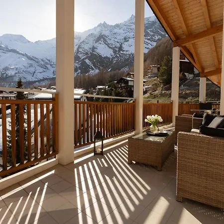 Penthouse Victoria's Im Haus Judith By Interhome * Saas-Fee