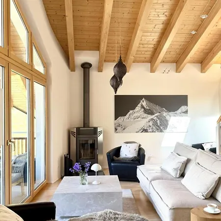 Penthouse Victoria's Im Haus Judith By Interhome Apartment Saas-Fee