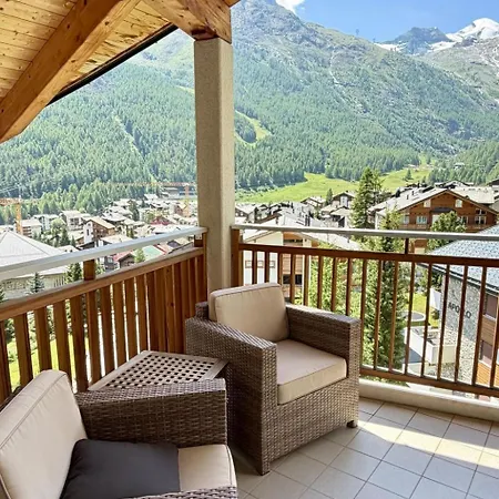 Appartement Penthouse Victoria's Im Haus Judith By Interhome Saas-Fee