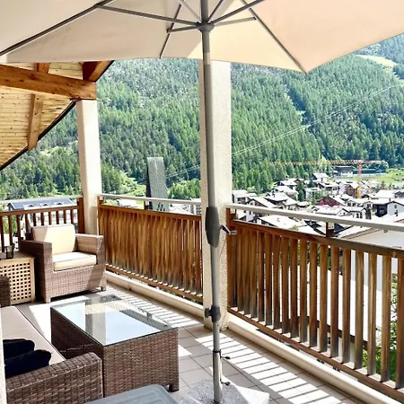 Penthouse Victoria's Im Haus Judith By Interhome Appartement Saas-Fee