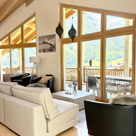 Appartement Penthouse Victoria's Im Haus Judith By Interhome Saas-Fee