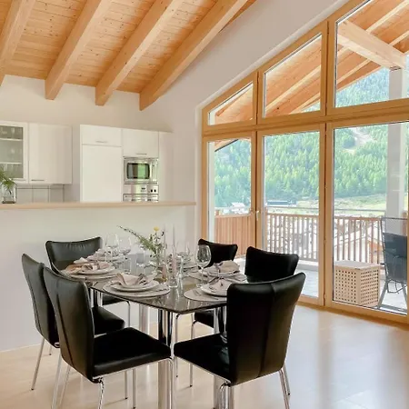 Daire Penthouse Victoria's Im Haus Judith By Interhome Saas Fee