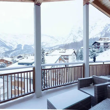 Apartment Penthouse Victoria's Im Haus Judith By Interhome Saas-Fee